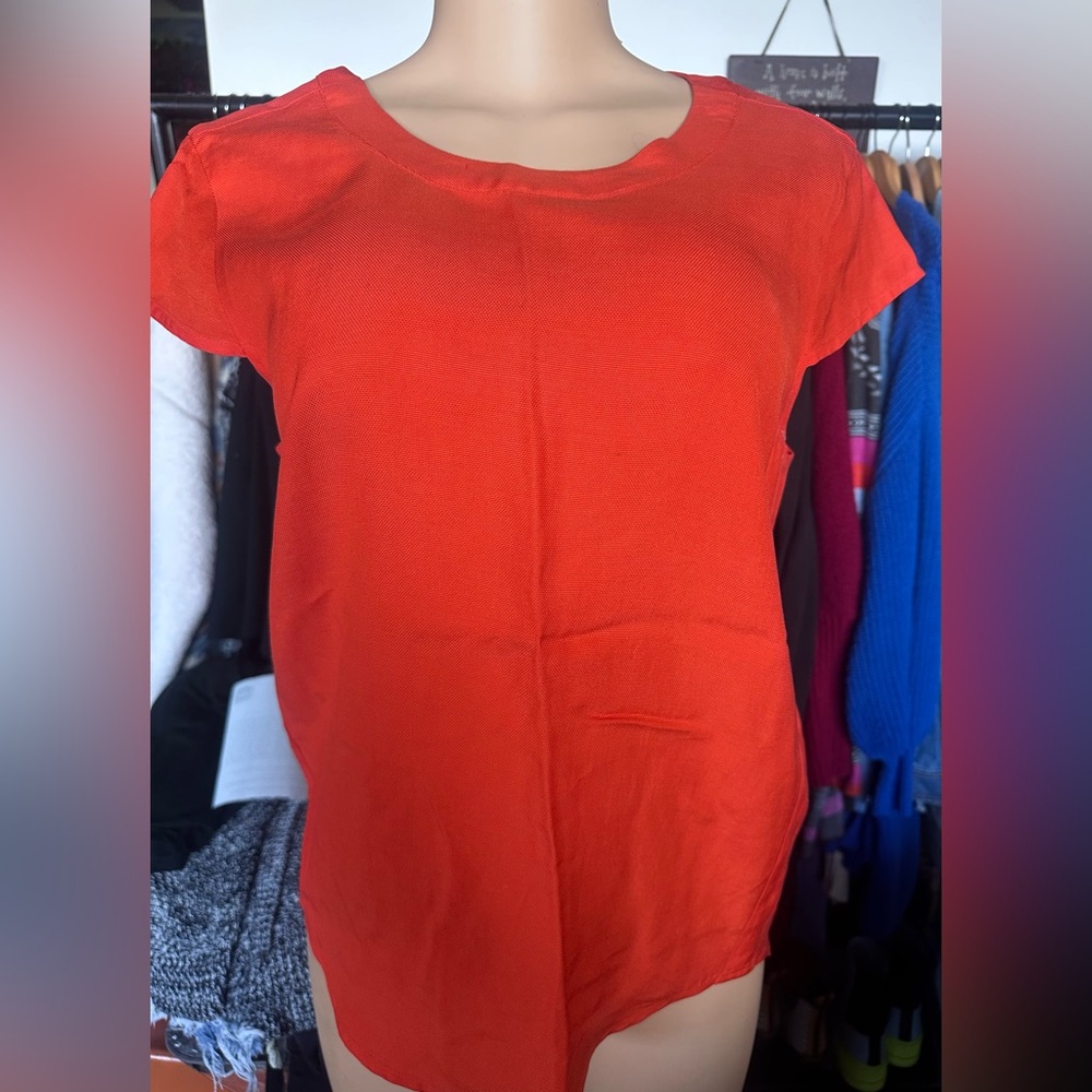 J. Crew Scarlet Short Sleeve Blouse